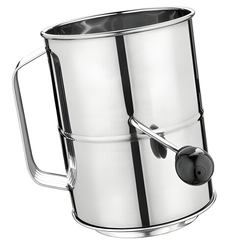 Metal Flour Filter Perfect For Professional Decorating Baking-5