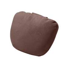 Auto Seat Cushion Breathable Polyester Headrest Suitable-Brown