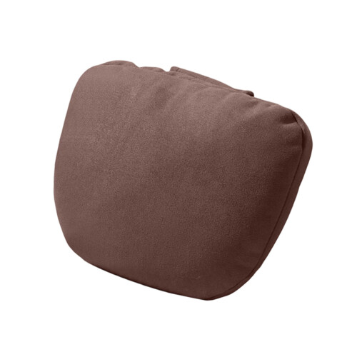 Auto Seat Cushion Breathable Polyester Headrest Suitable-Brown