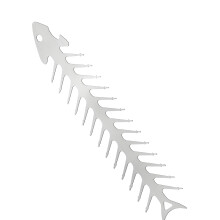 Outdoor Cooking Utensil With Innovative Fish Bone Shape-large