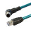 8Pin Stecker Gerade Stecker RJ45 Ethernet Gigabit-2 Meter 1