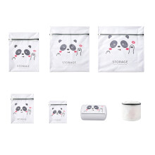 Washing Machine Safe Mesh Bag Thickened Zippered-Panda 1