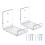 Acrylic Wall Mounted Board Rack For Skateboards Longboards And 1