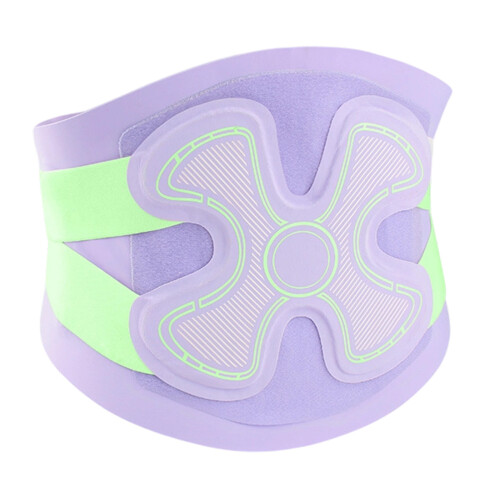 Ceinture d'entraînement à taille haute extensible pour-OS violet