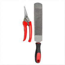 Horse hoof trimmer with mini hoof file (8 inches)-Pig nail clippers