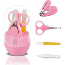 Baby Manicure Set, Complete Manicure Kit for Babies and Children, Nail Clippers