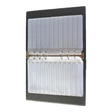 Portable Storage Solution With 20 Replaceable Pages-12 lines