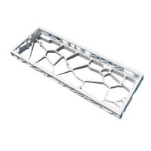 Metall-Aluminium-Tastaturrahmen für GH60-Layout, modernes-Weiß