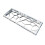 Ventilated GH60 Keyboard Shell Case Metal Aluminum Modern-White 1