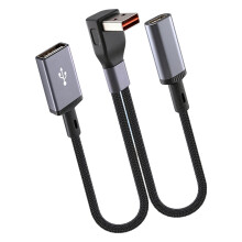 Multifunktionaler Adapter 2 in 1 USB auf Typ-Typ-C-USB-Buchse