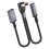 Multifunktionaler Adapter 2 in 1 USB auf Typ-Typ-C-USB-Buchse 1