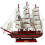 Confection Model Ship 1a With Display Stand Assembled 50cm Handmade 1