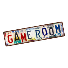 American Old Fashioned Iron Tin Sign Classical Wall-176A