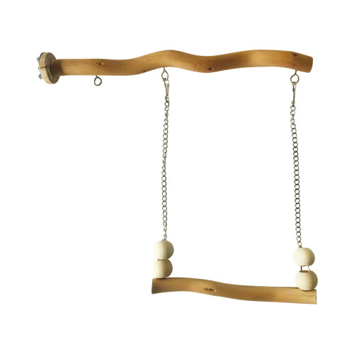 Fun Bird Activity Swing Hangbrug Ladderspeelgoed voor-L