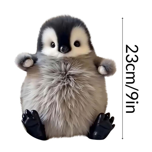 Bábóg Plush Réalaíoch 9" le Penguin Impire 1