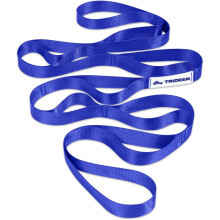 Cinghia elastica non elastica con passanti per fisioterapia, riabilitazione di ginocchio, anca e gamba, ampiezza di movimento, yoga, stretch