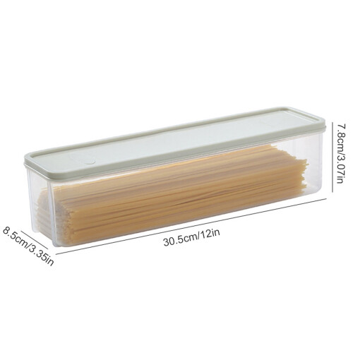 Tupperware pastaförvaringsbehållare med lock, grön, 1 st. 2