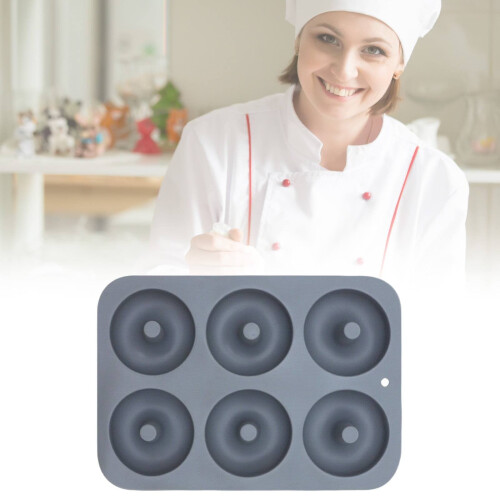 Fødevaregodkendt silikone donutform – 12 hulrum, non-stick & 1
