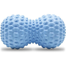 Pallina da massaggio a forma di arachide, rullo massaggiante doppio tipo lacrosse per il recupero muscolare profondo, fisioterapia, yoga e s