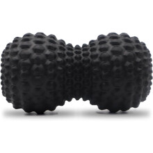 Palla da massaggio a forma di arachide, doppio rullo da lacrosse per massaggio muscolare profondo, fisioterapia, rilascio miofasciale, yoga,