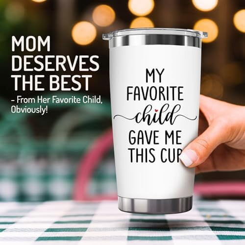 Ποτήρι από ανοξείδωτο ατσάλι 20oz για τη μαμά - Harvest Red 2