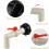Βρύσες για δεξαμενές 1000 λίτρων - Προσαρμογέας δεξαμενής με χοντρό σπείρωμα S60x6 - Β 3
