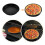 7-inch geperforeerde pizzapan van koolstofstaal 4