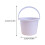 Seaux de rangement de peinture blancs PP6-Pack 2