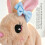 Le jouet interactif de lapin en peluche-un peu de jaune 5