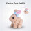 Le jouet interactif de lapin en peluche-un peu de jaune 6