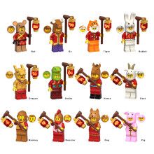 12PCS Animal zodiac Assembled Minifigures Toys Building Blocks UK Priority Delivery