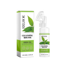 Limited time!!Eelhoe Green Tea Cleansing Mousse Deep Cleansing Facial Cleanser Refreshing Oil-Control Anti-Wrinkle Skin-Beautifying Face Wash