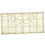 Régua de acrílico para patchwork OUNONA 15x30cm 5