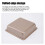 Durable Carbon Steel Square Baking Pan With Even Heat-silver 7
