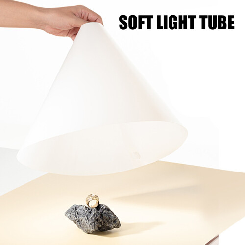 Compact Cone Shape Softbox For Small LED Light Studio-M 2