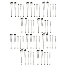 50X Beadable Makeup Brushes Silicone Beads DIY Makeup Cosmetic Brushes Beaded Brushes Kit for DIY