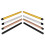 Aluminum Alloy Clip On Ons Replacement Handle Bar-Gold 5