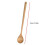 Colher de cabo longo de madeira, 33 cm (13 polegadas), pacote com 1 unidade. 5