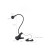 USB LED Desk Lamp with Clip – Flexible Neck, Black 2