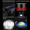 Φακός LED υψηλής ισχύος 30.000-100.000 Lumen - Αδιάβροχος, εξαιρετικά φωτεινός, επαναφορτι 5