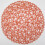 Ionze paper rope placemats round 6-pack red 4