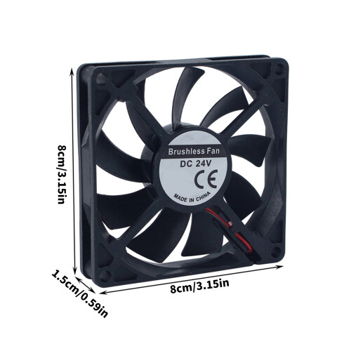 24V 2500RPM Air Filter Fan For S1 S1C 3D Printer With Efficient 2