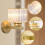 Wandlamp - SNOGOLD - Retro Kristal - Goud - E27 - 60W - Modern 5