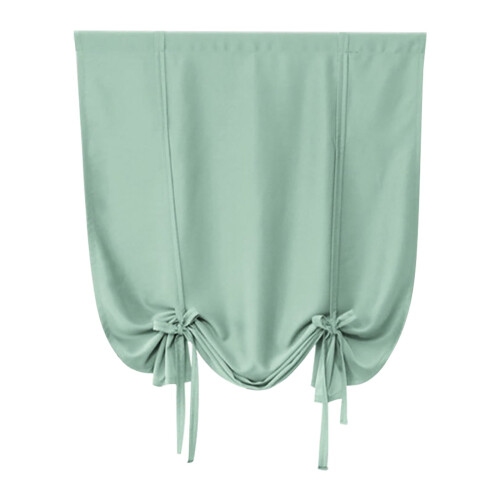 Mint Green Polyester Curtains 60x120cm Balloon Roman 2