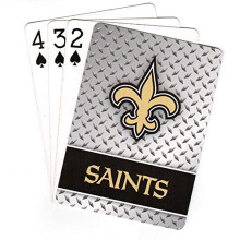 Cartes à Jouer NFL New Orleans Saints Diamond Plate
