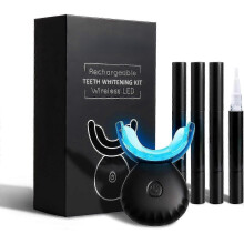 Teeth Whitening Kit with Blue Light Tray and Gel Pens, Safe for Sensitive Teeth in the UK