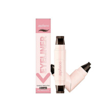 Zephoco Double-Head Seal Eyeliner (Brown) Has A Natural Brown Tone, Smooth Color Development, And Is Not Prone To Smudging. It Is Versatile
