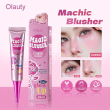 Olauty Magic Blusher Cream Color Changing Blush Stick Matte Subtle Flush Long-Lasting