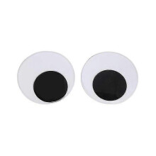 2pcs Children Kids wiggle Eyes Diy Cartoon Moving Eyes Plastic Eyes Scrapbooking Crafts Toy Accessories 7.5cm