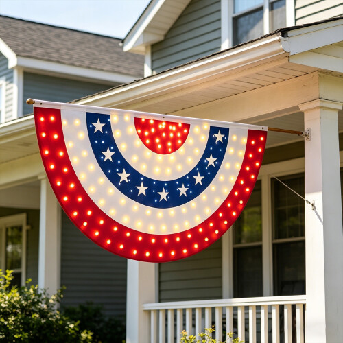 Amerikaanse onafhankelijkheidsdag decoratie halve-2 1